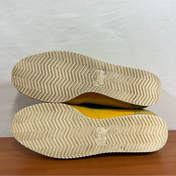 Nike Classic Cortez Nylon Oregon Shoe Ochre and Gorge Green Men's Shoe Size 8.5 - Picture 10 of 10